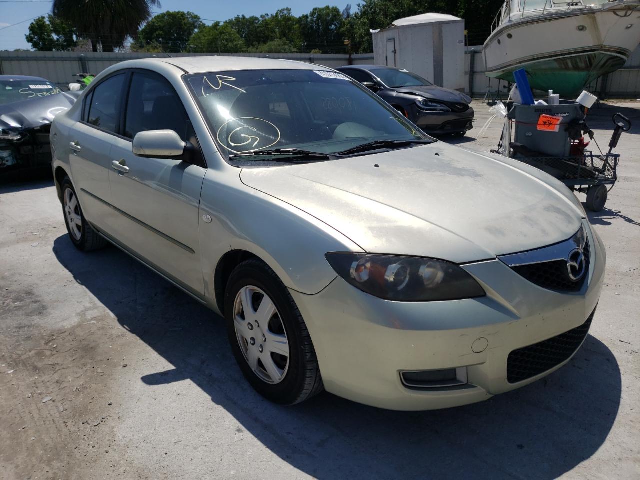MAZDA 3 I 2008 with VIN JM1BK12F081111289 - Photo from auction