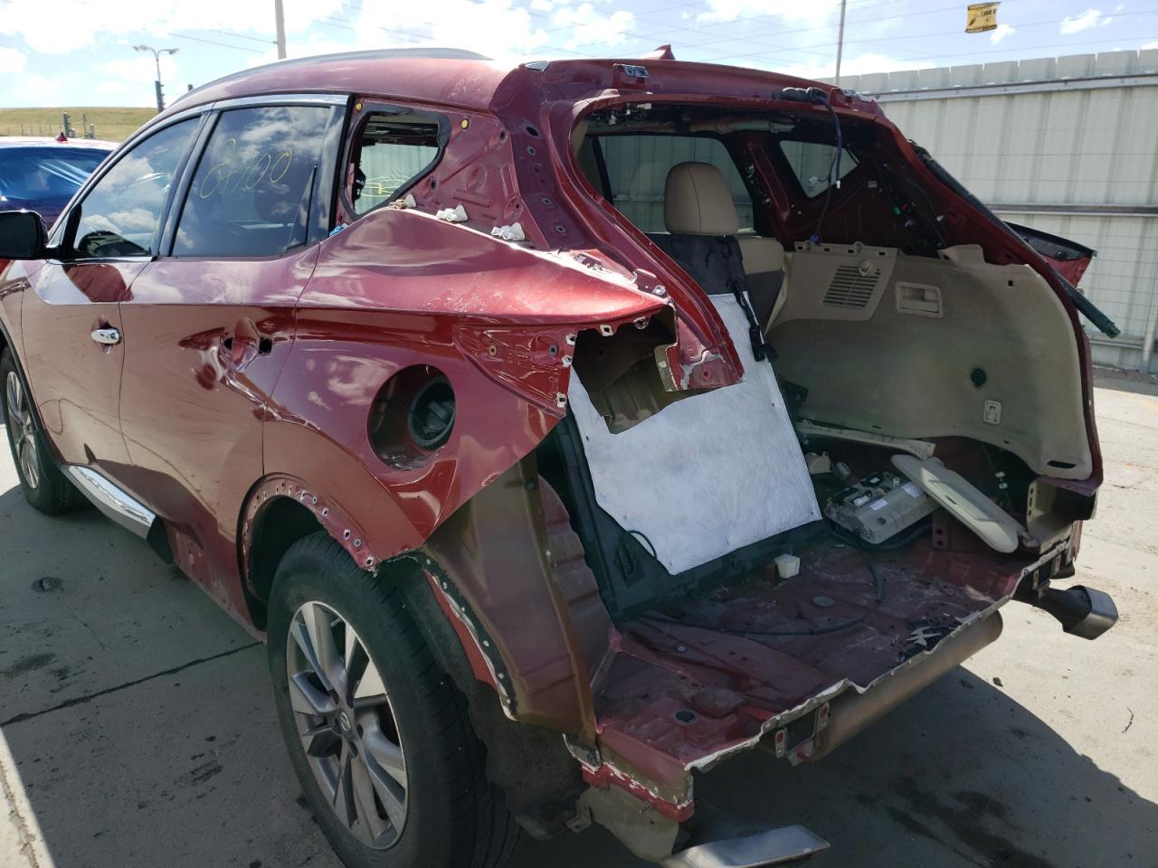 Photo 9 from auction – 2016 NISSAN MURANO S with VIN 5N1AZ2MH9GN105151
