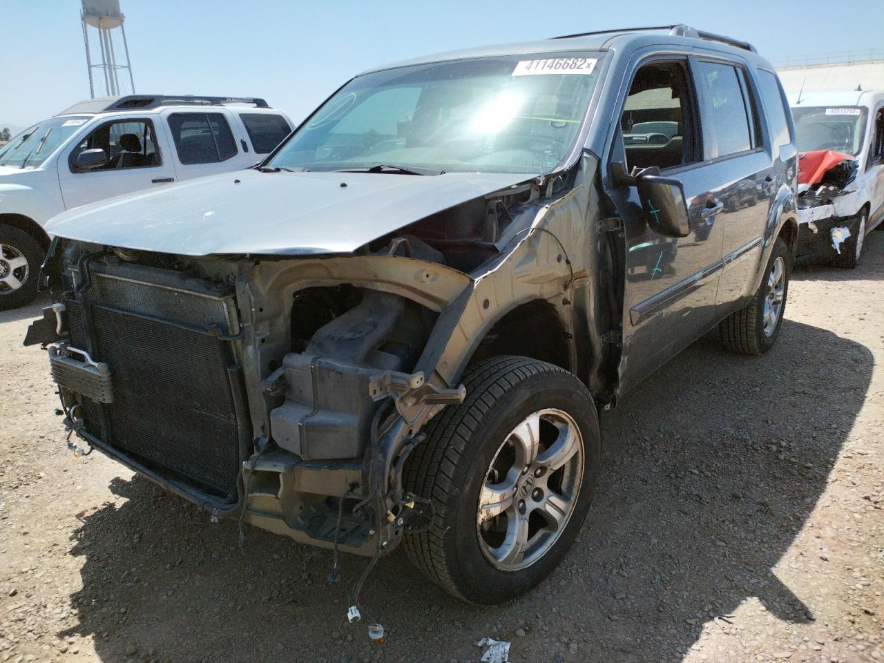 Photo 2 from auction – 2012 HONDA PILOT EXL with VIN 5FNYF4H57CB004948