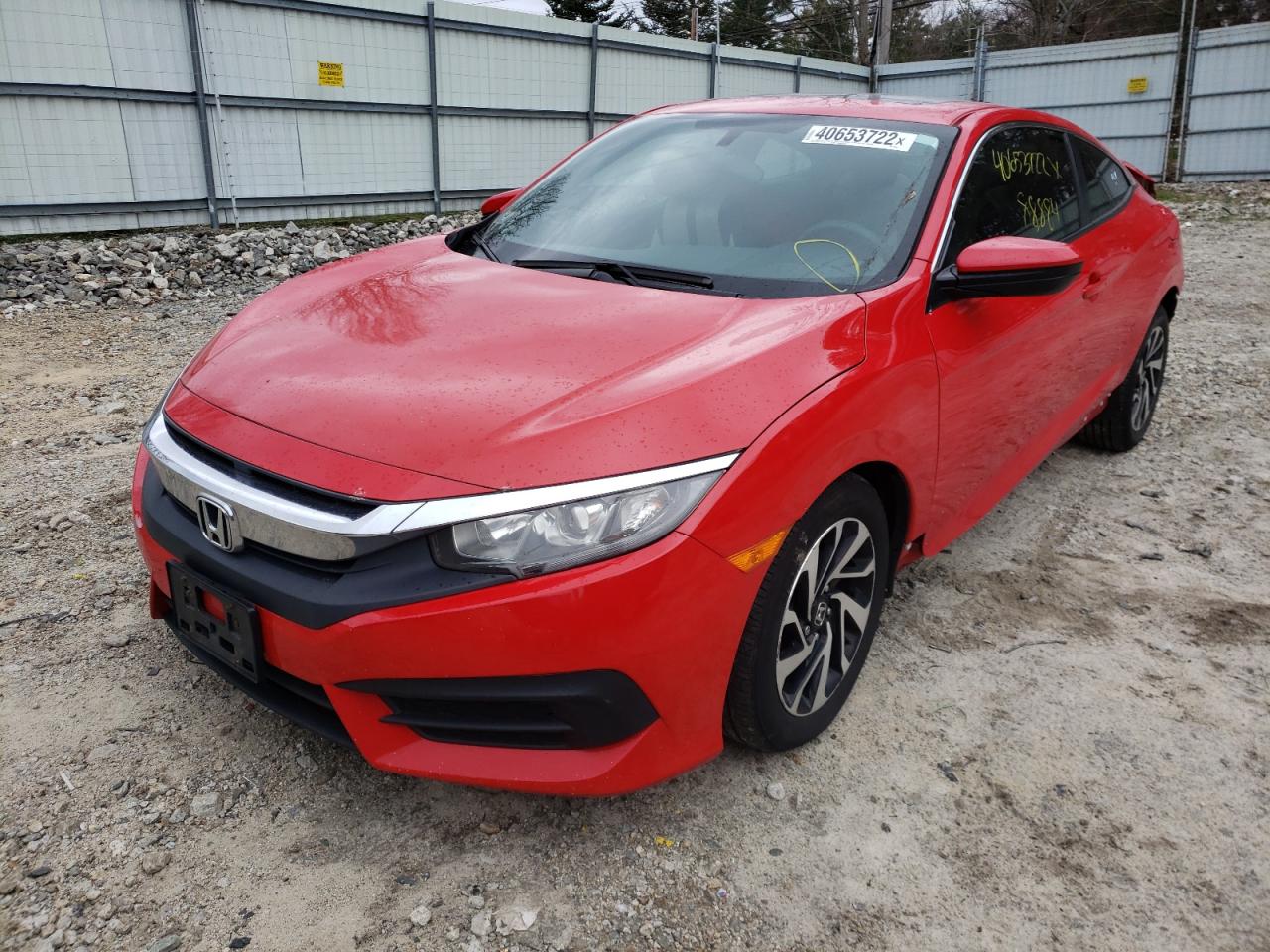Photo 2 from auction – 2016 HONDA CIVIC LX with VIN 2HGFC4B05GH305989