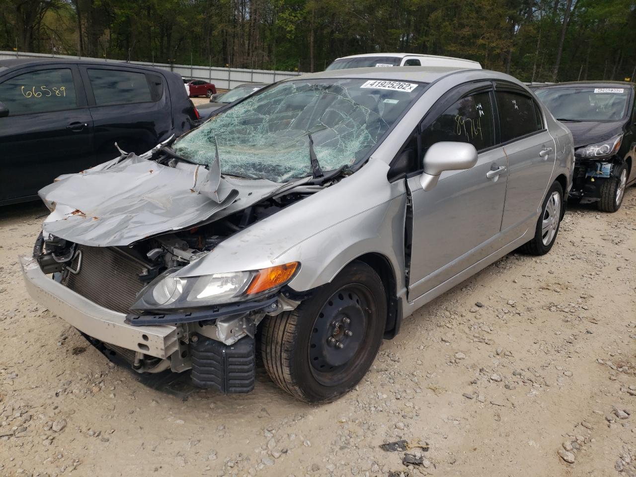 Photo 2 from auction – 2008 HONDA CIVIC LX with VIN 1HGFA16508L011009