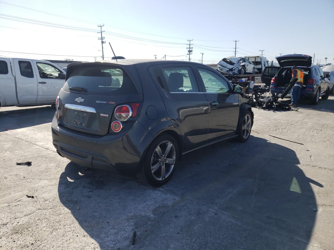 Photo 3 from auction – 2015 CHEVROLET SONIC RS with VIN 1G1JG6SB6F4116332