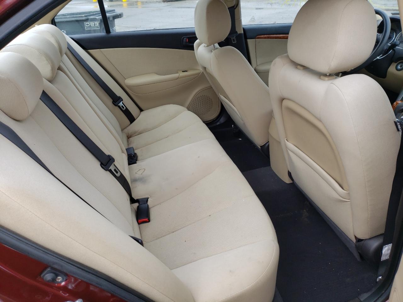 Photo 6 from auction – 2010 HYUNDAI SONATA GLS with VIN 5NPET4AC7AH607241