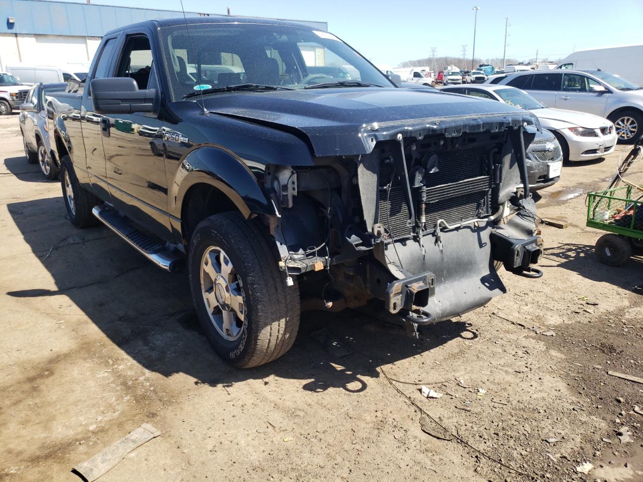 FORD F150 SUPER 2009 with VIN 1FTRX14839FA31911 - Photo from auction