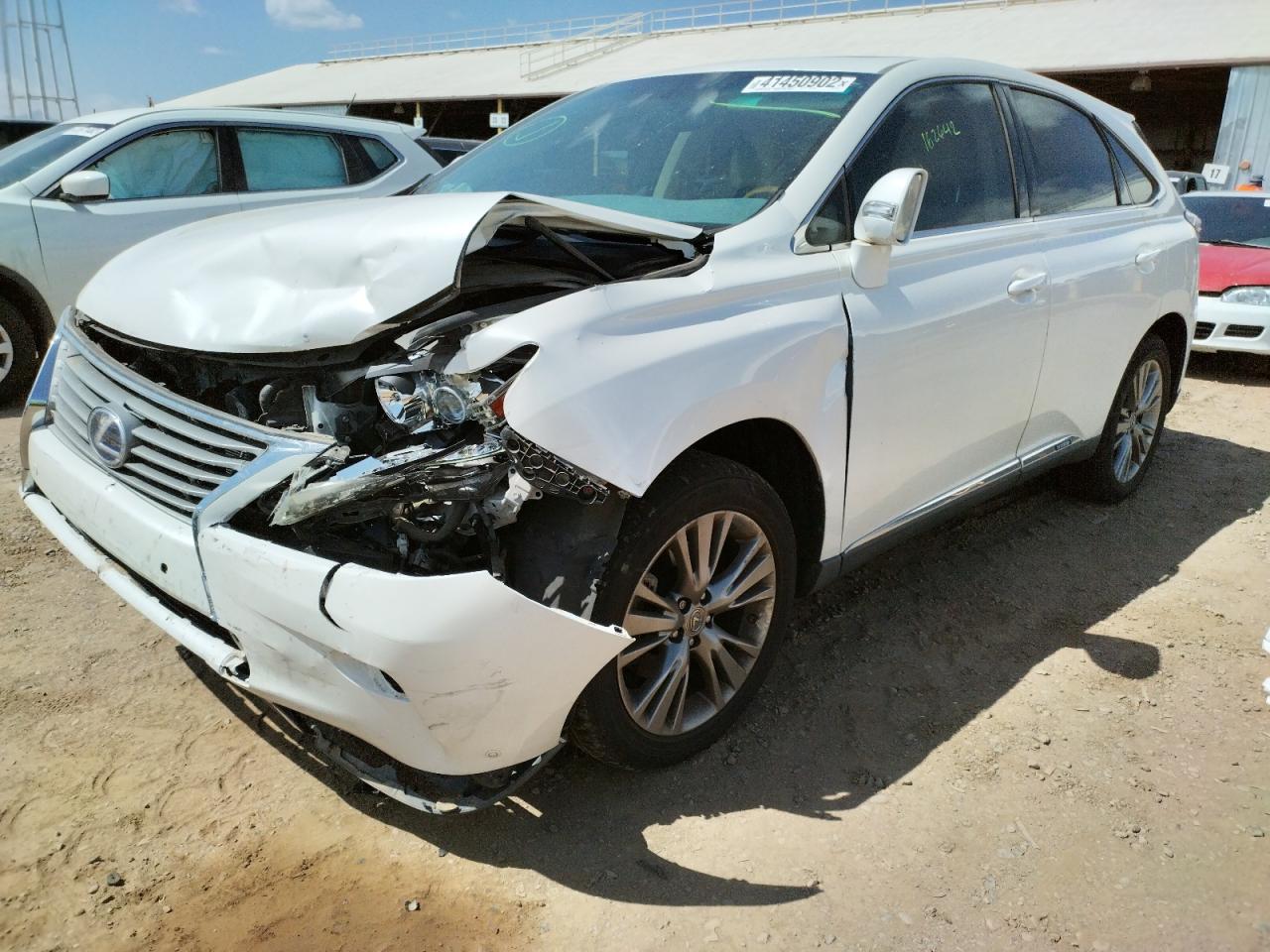 Photo 2 from auction – 2013 LEXUS RX 450 with VIN JTJZB1BA7D2007905