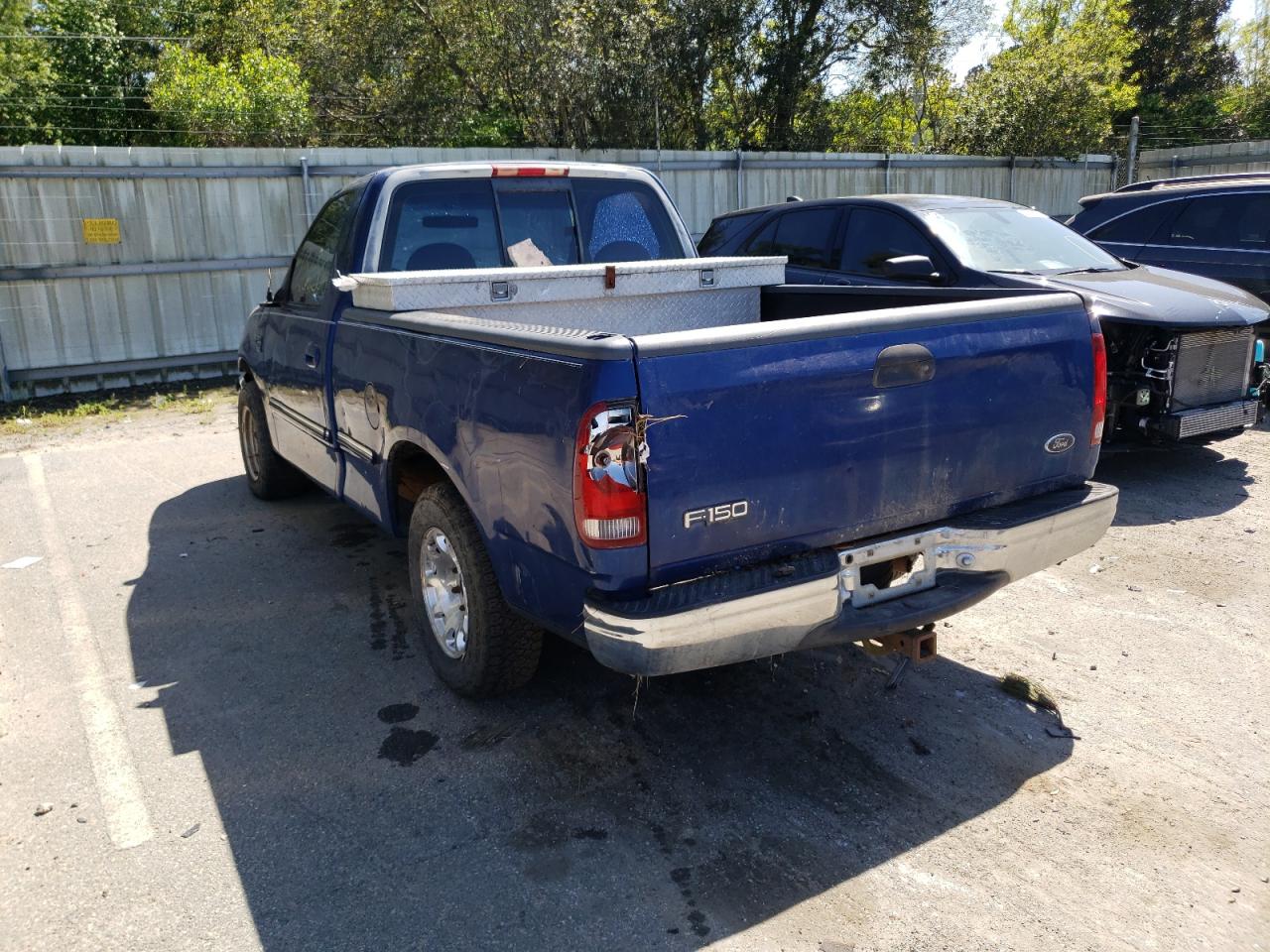 Photo 3 from auction – 1998 FORD F150 with VIN 1FTZF1763WNA99544