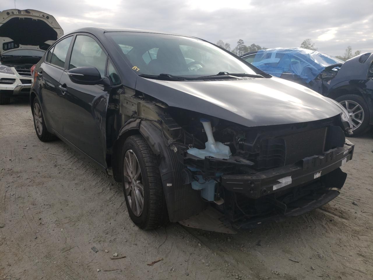 KIA FORTE LX 2015 with VIN KNAFX4A60F5385391 - Photo from auction