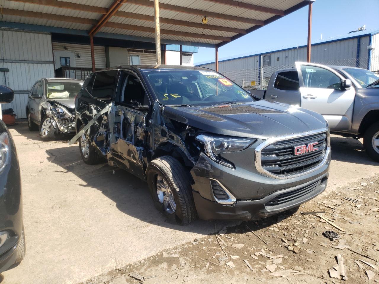 GMC TERRAIN SL 2020 with VIN 3GKALTEV8LL195262 - Photo from auction