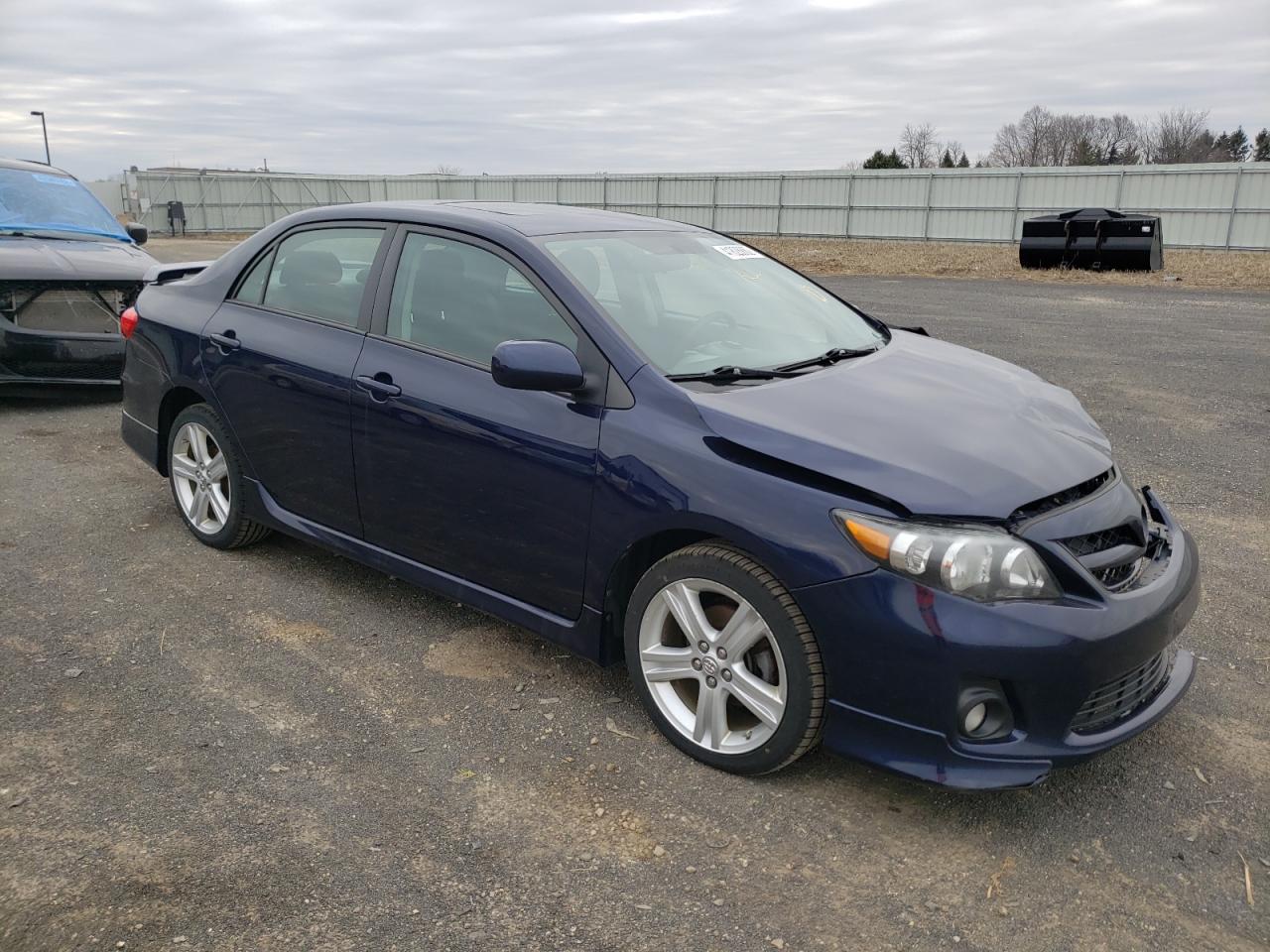 TOYOTA COROLLA BA 2013 with VIN 2T1BU4EE5DC944588 - Photo from auction