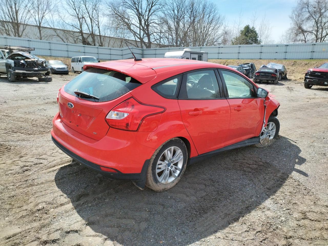 Photo 4 from auction – 2012 FORD FOCUS SE with VIN 1FAHP3K21CL354486