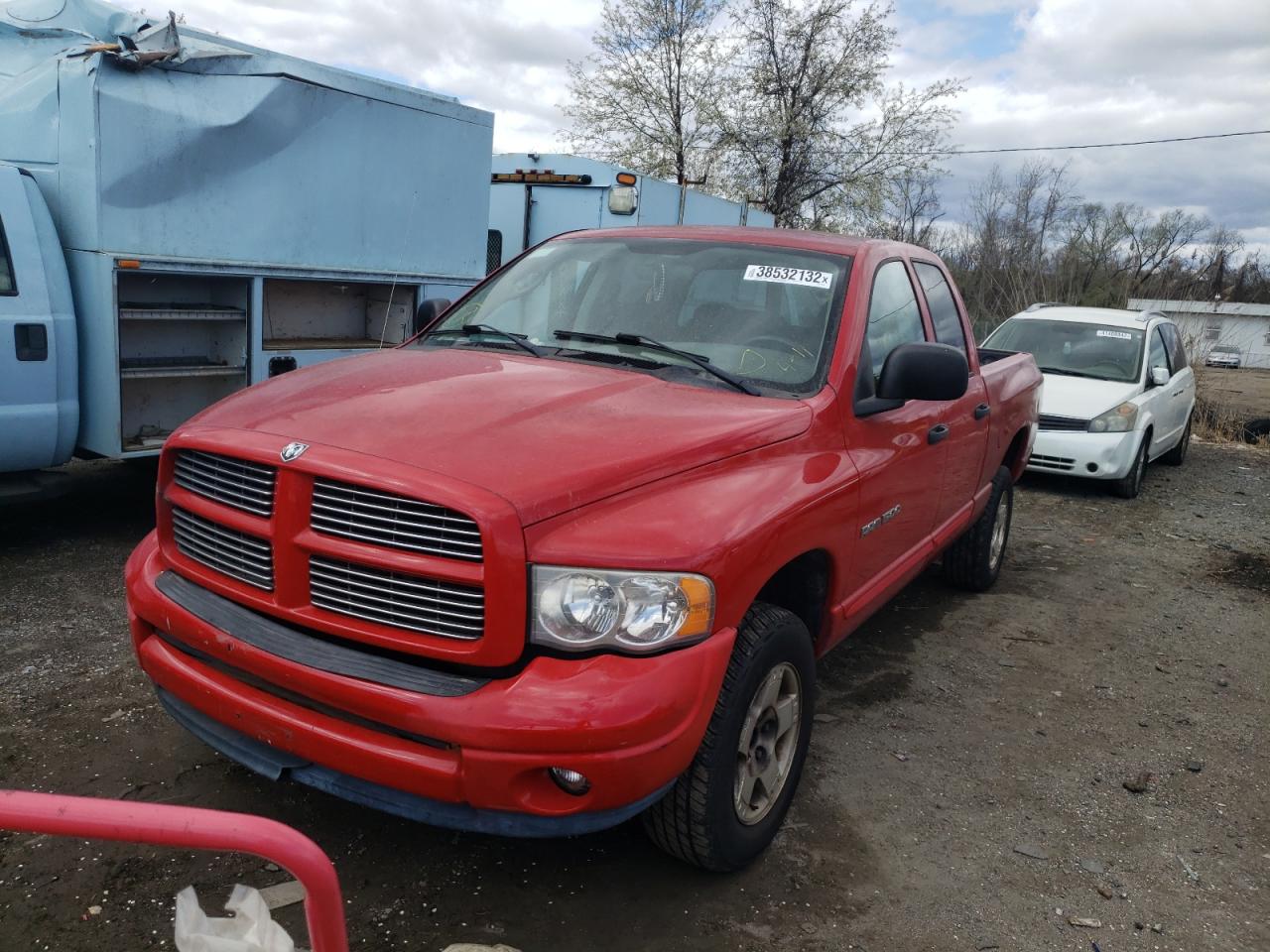 Photo 2 from auction – 2005 DODGE RAM 1500 S with VIN 1D7HU18N05S106799