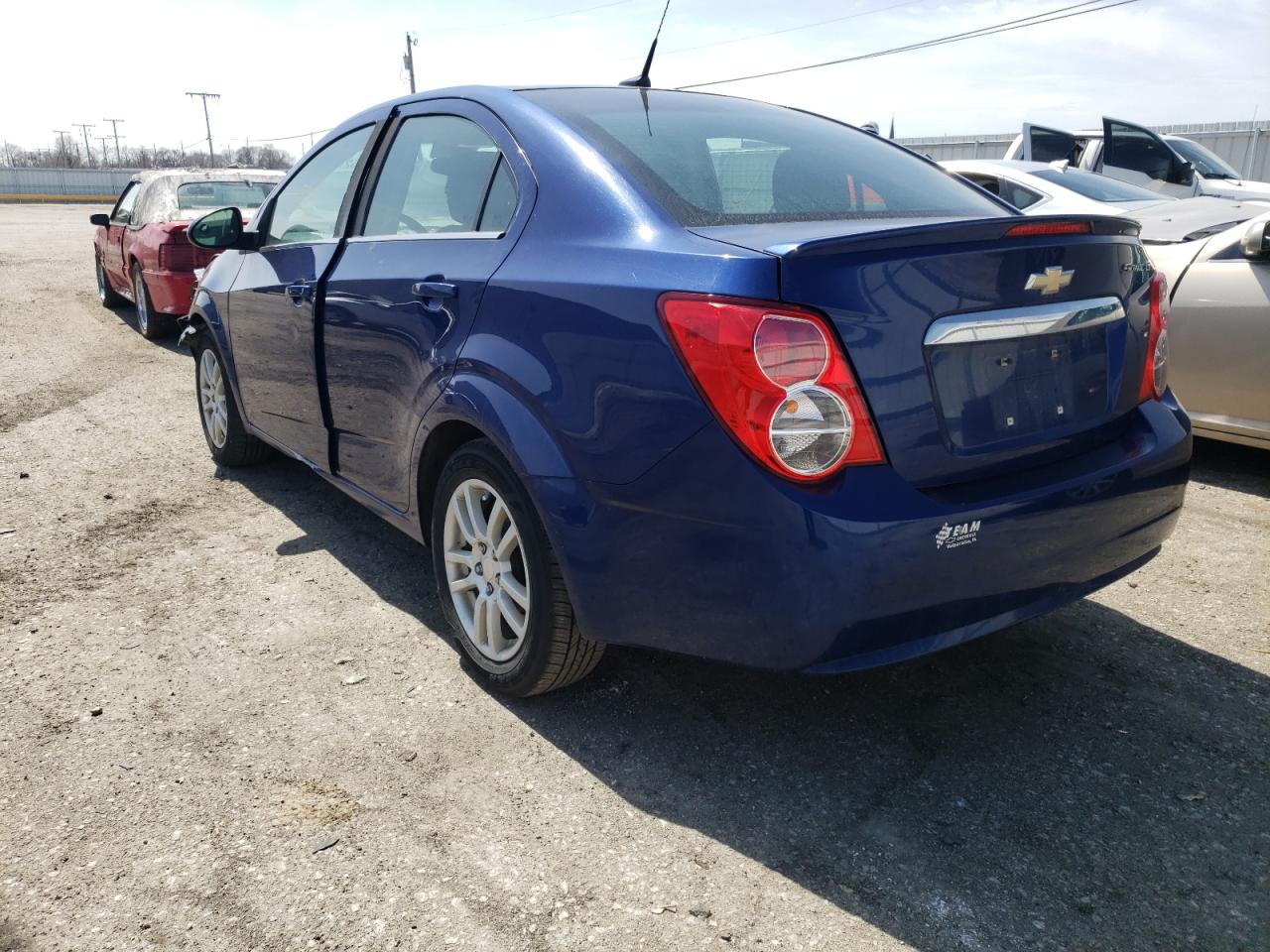 Photo 3 from auction – 2013 CHEVROLET SONIC LT with VIN 1G1JC5SH5D4252622