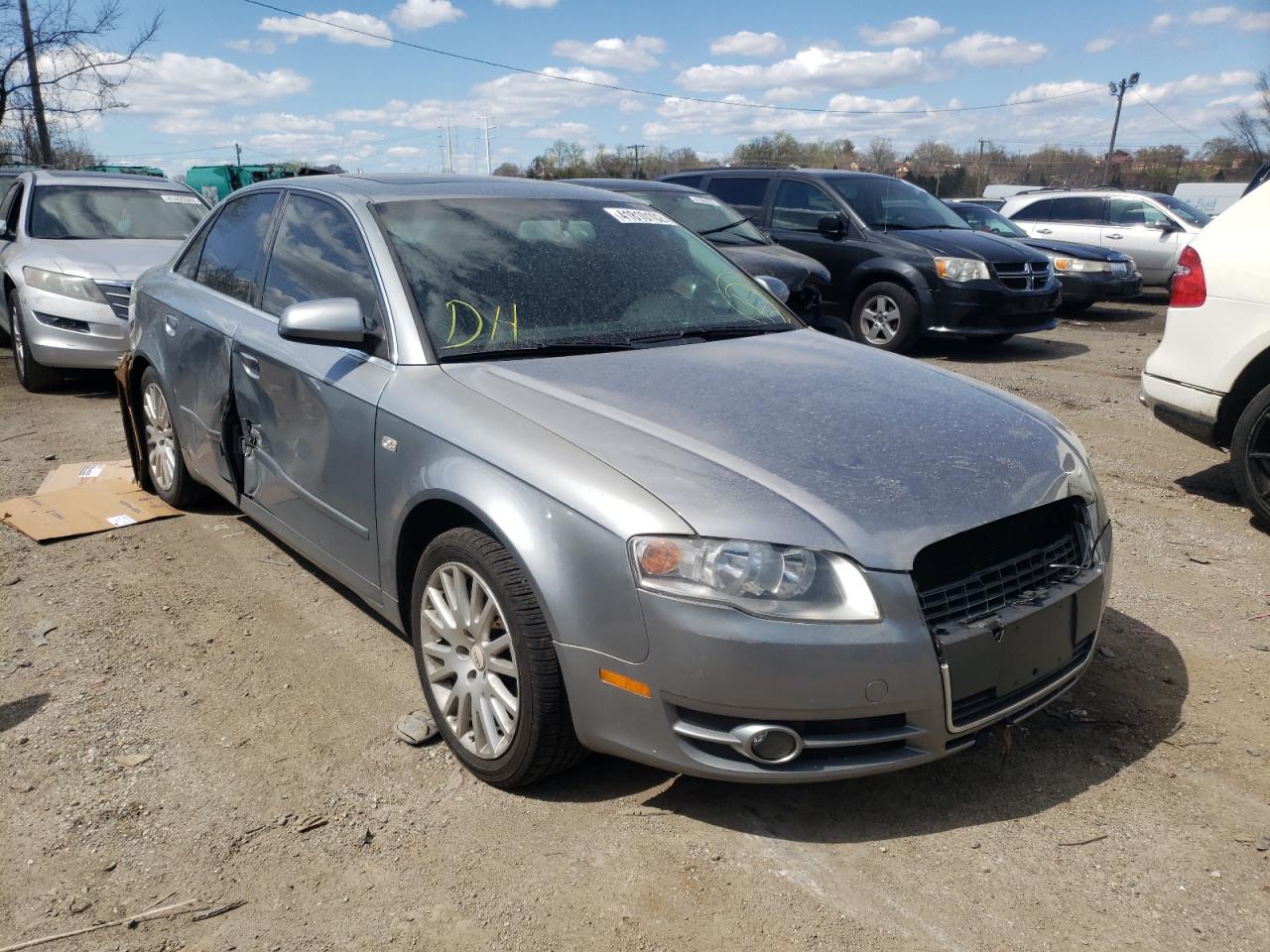 AUDI A4 2.0T QU 2006 with VIN WAUDF78E56A129411 - Photo from auction