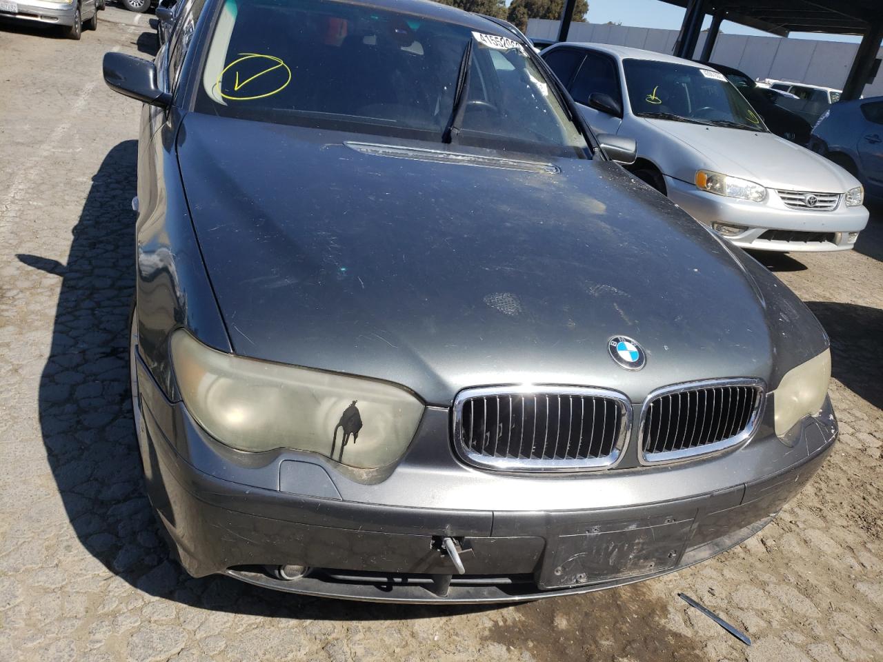 Photo 9 from auction – 2004 BMW 745 LI with VIN WBAGN63424DS49218