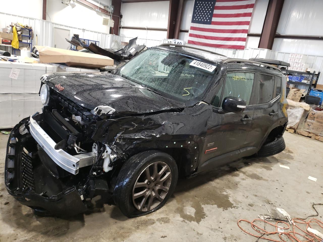 Photo 2 from auction – 2016 JEEP RENEGADE L with VIN ZACCJBBT6GPC85059