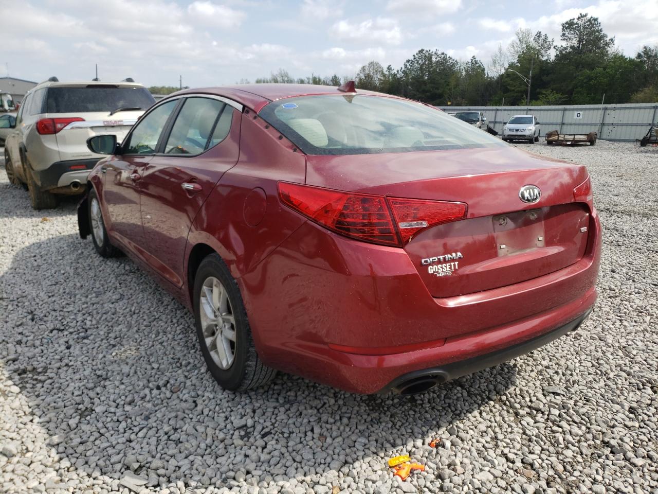 Photo 3 from auction – 2013 KIA OPTIMA LX with VIN 5XXGM4A7XDG258908