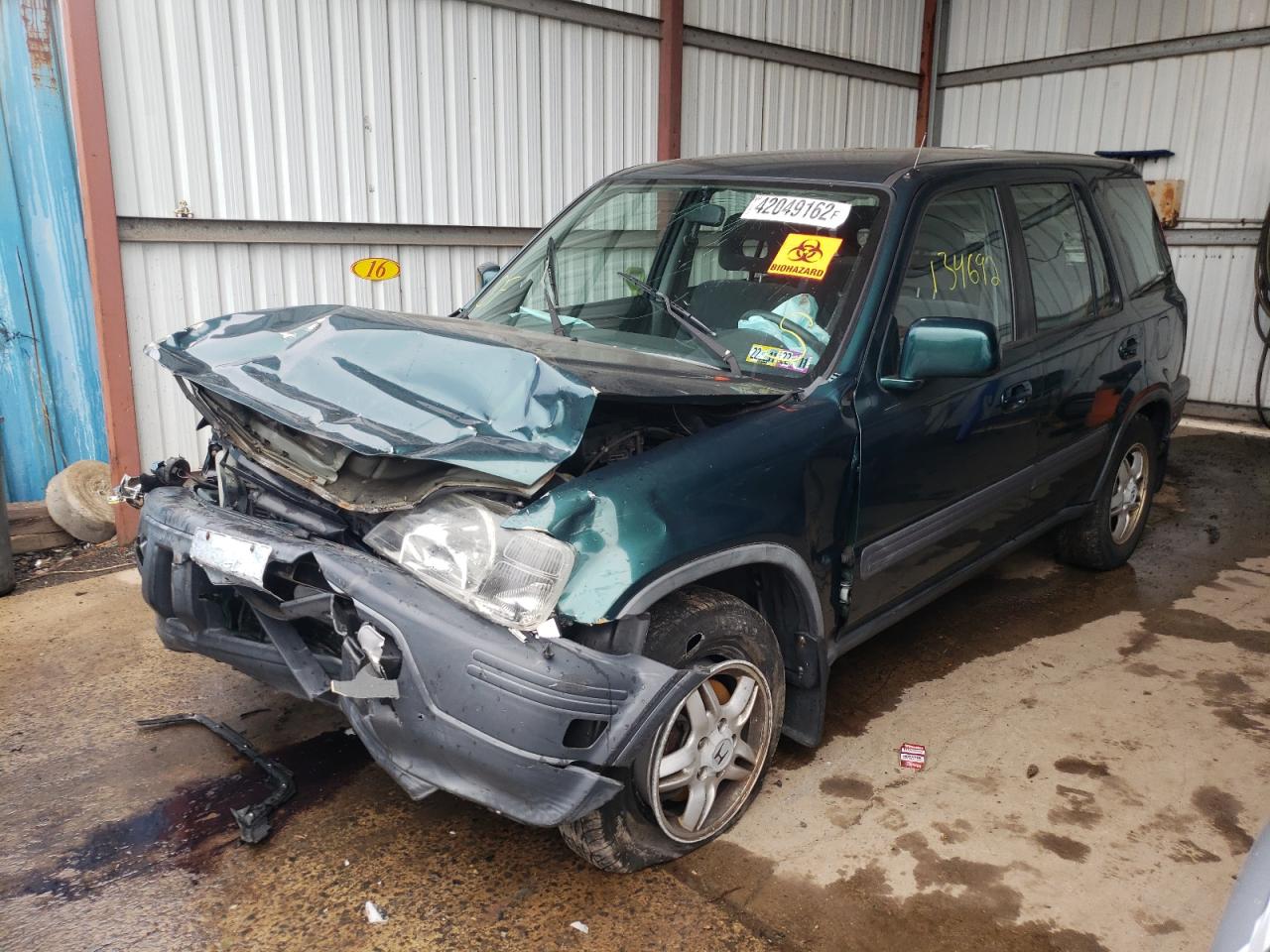 Photo 2 from auction – 2001 HONDA CR-V EX with VIN JHLRD18661C038765