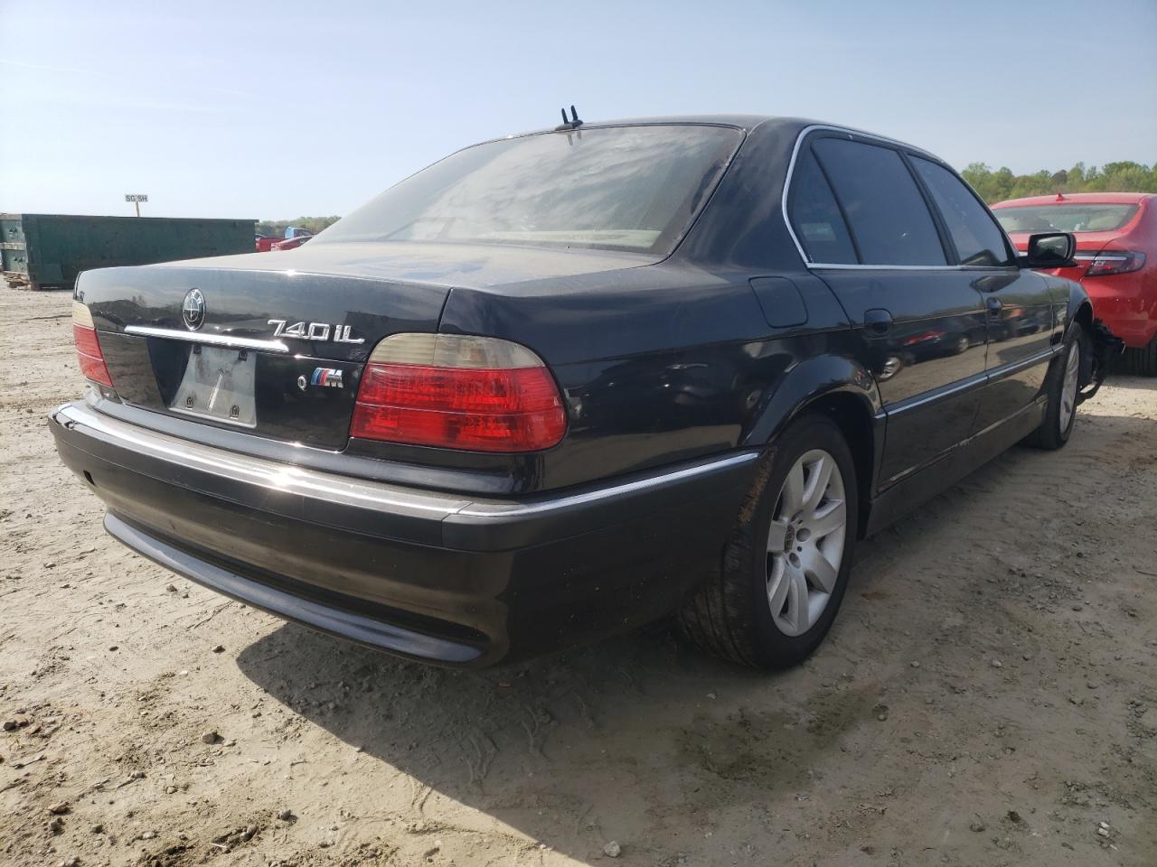 Photo 4 from auction – 2001 BMW 740 IL with VIN WBAGH83491DP25270