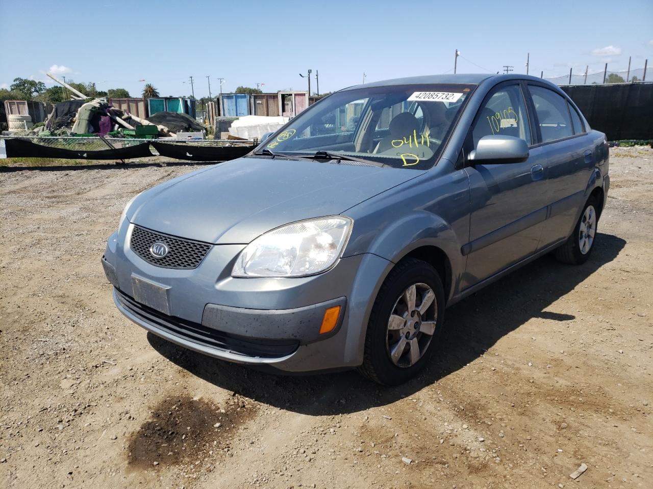 Photo 2 from auction – 2006 KIA RIO with VIN KNADE123466174625