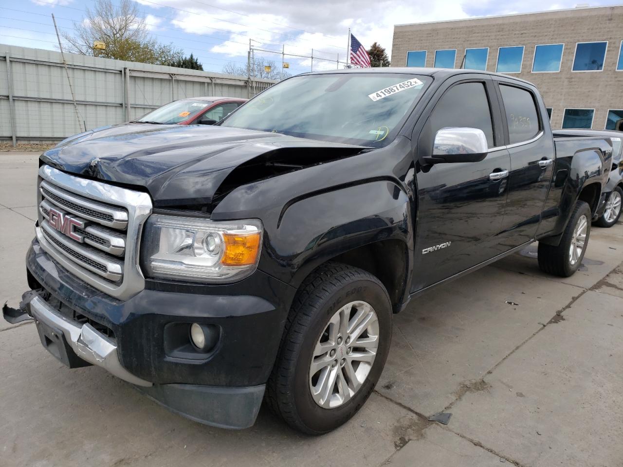 Photo 2 from auction – 2016 GMC CANYON SLT with VIN 1GTG6DE33G1161440