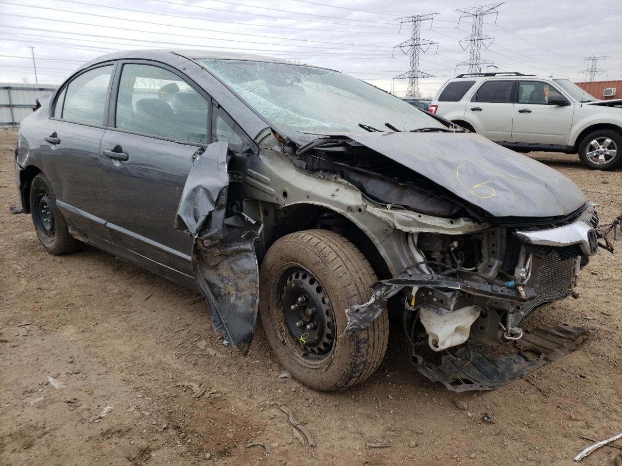 HONDA CIVIC VP 2011 with VIN 19XFA1F31BE043948 - Photo from auction
