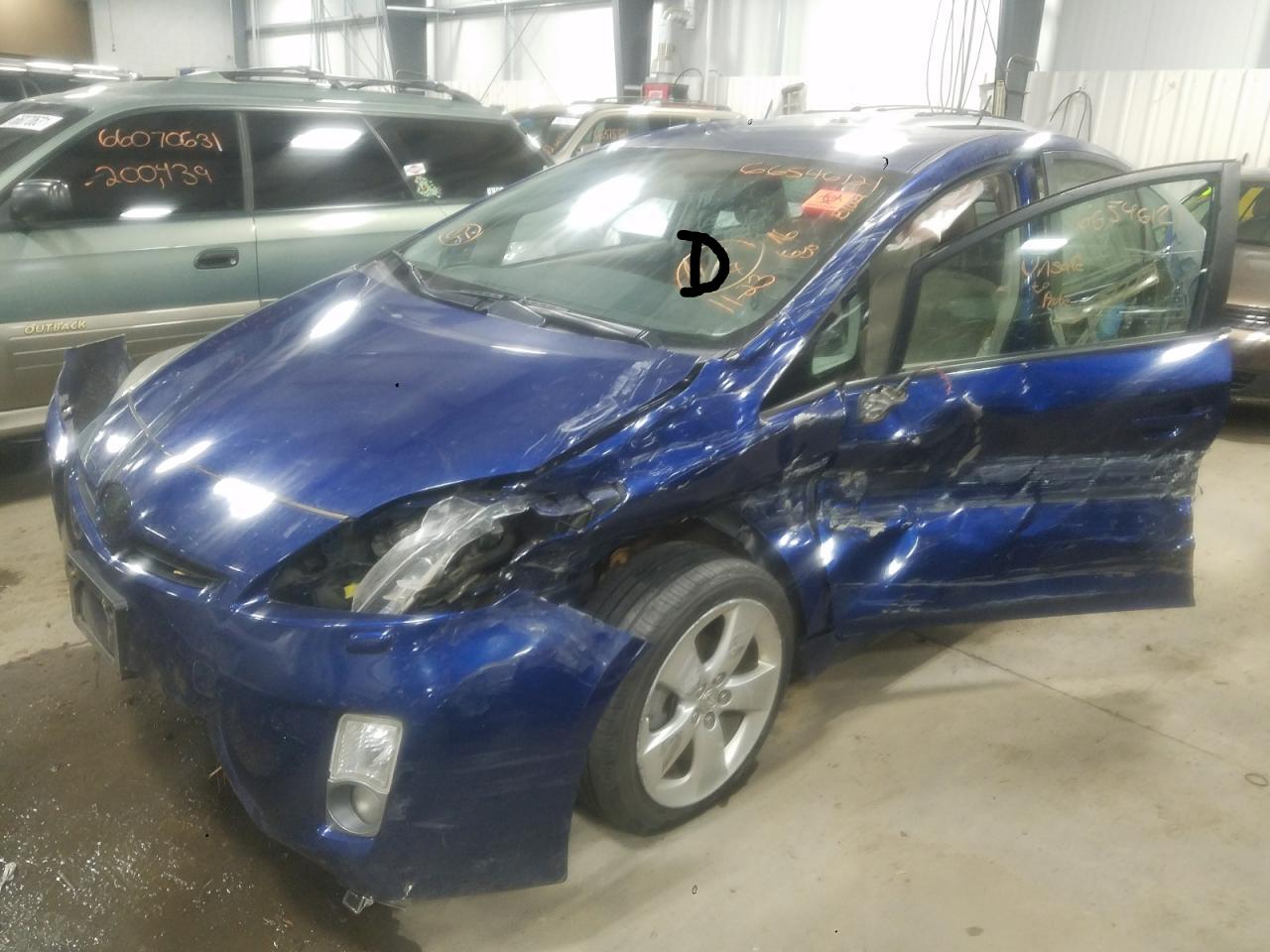 Photo 2 from auction – 2010 TOYOTA PRIUS with VIN JTDKN3DU3A0167575
