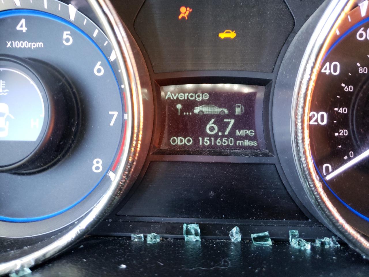 Photo 8 from auction – 2011 HYUNDAI SONATA GLS with VIN 5NPEB4AC7BH234853