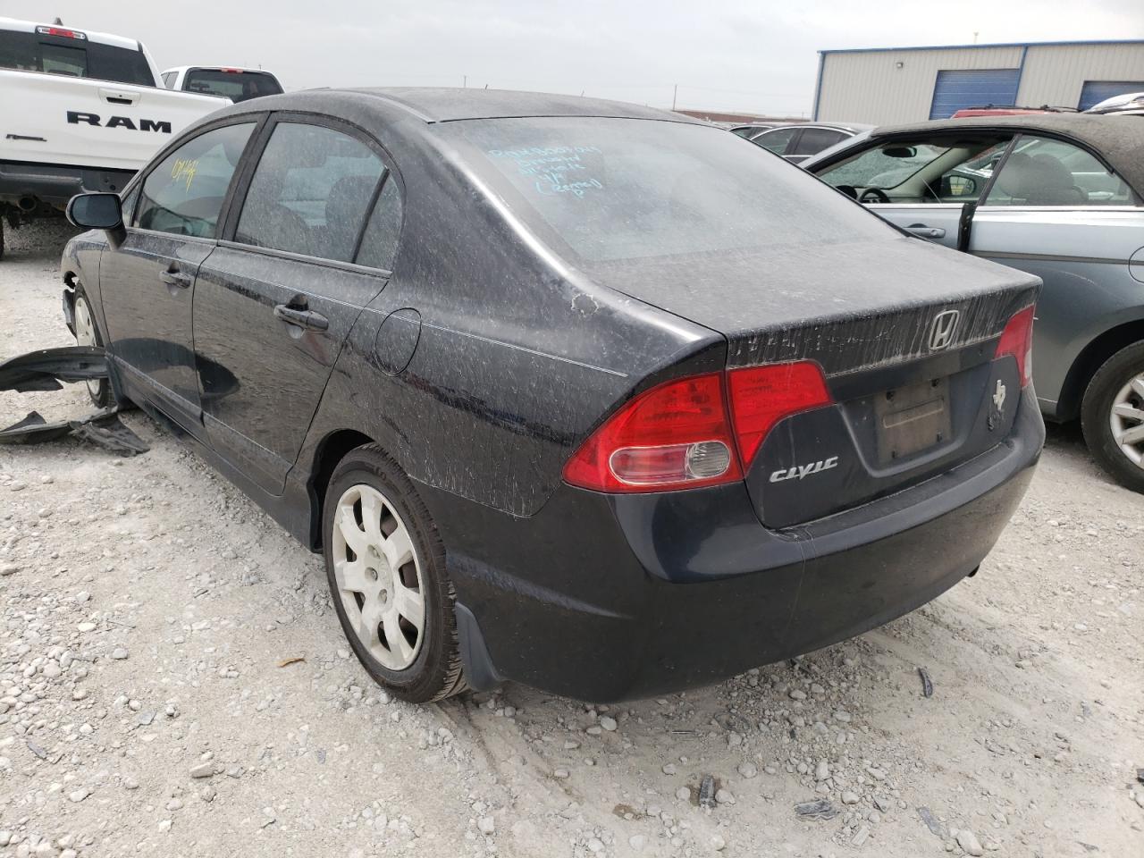 Photo 3 from auction – 2008 HONDA CIVIC LX with VIN 1HGFA16508L013617