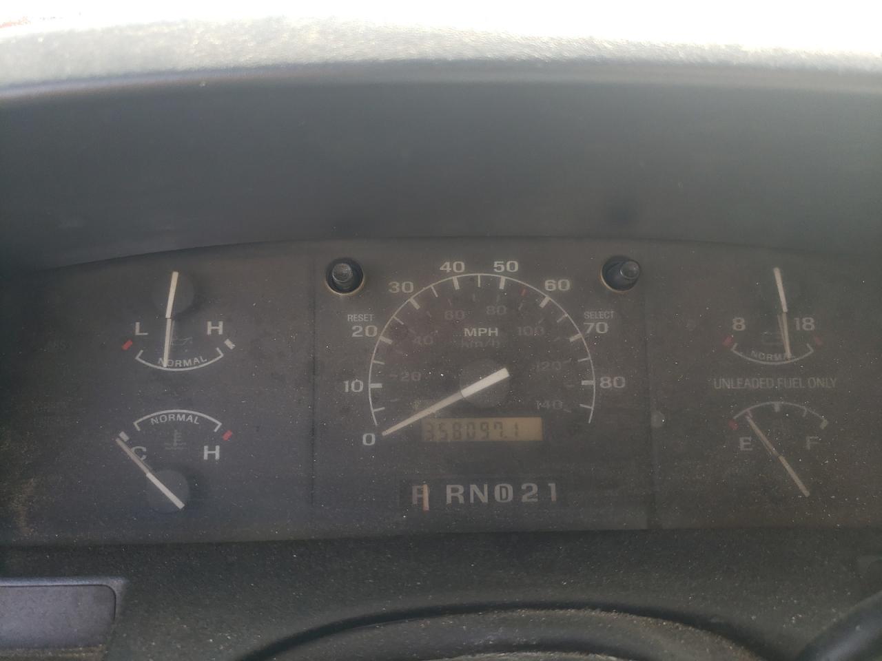Photo 8 from auction – 1993 FORD F150 with VIN 1FTDF15Y9PLA44611