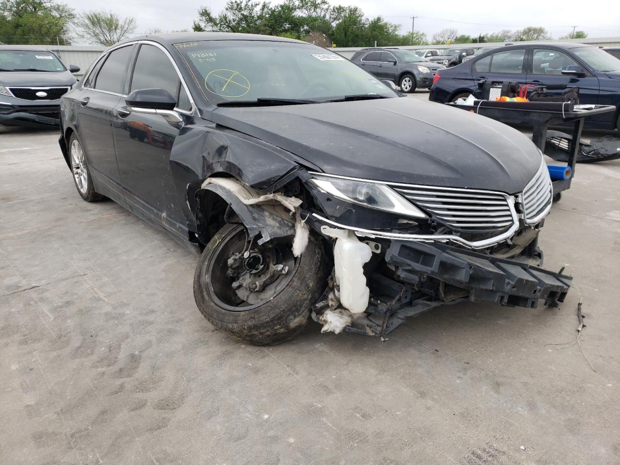 LINCOLN MKZ 2014 with VIN 3LN6L2G96ER828865 - Photo from auction