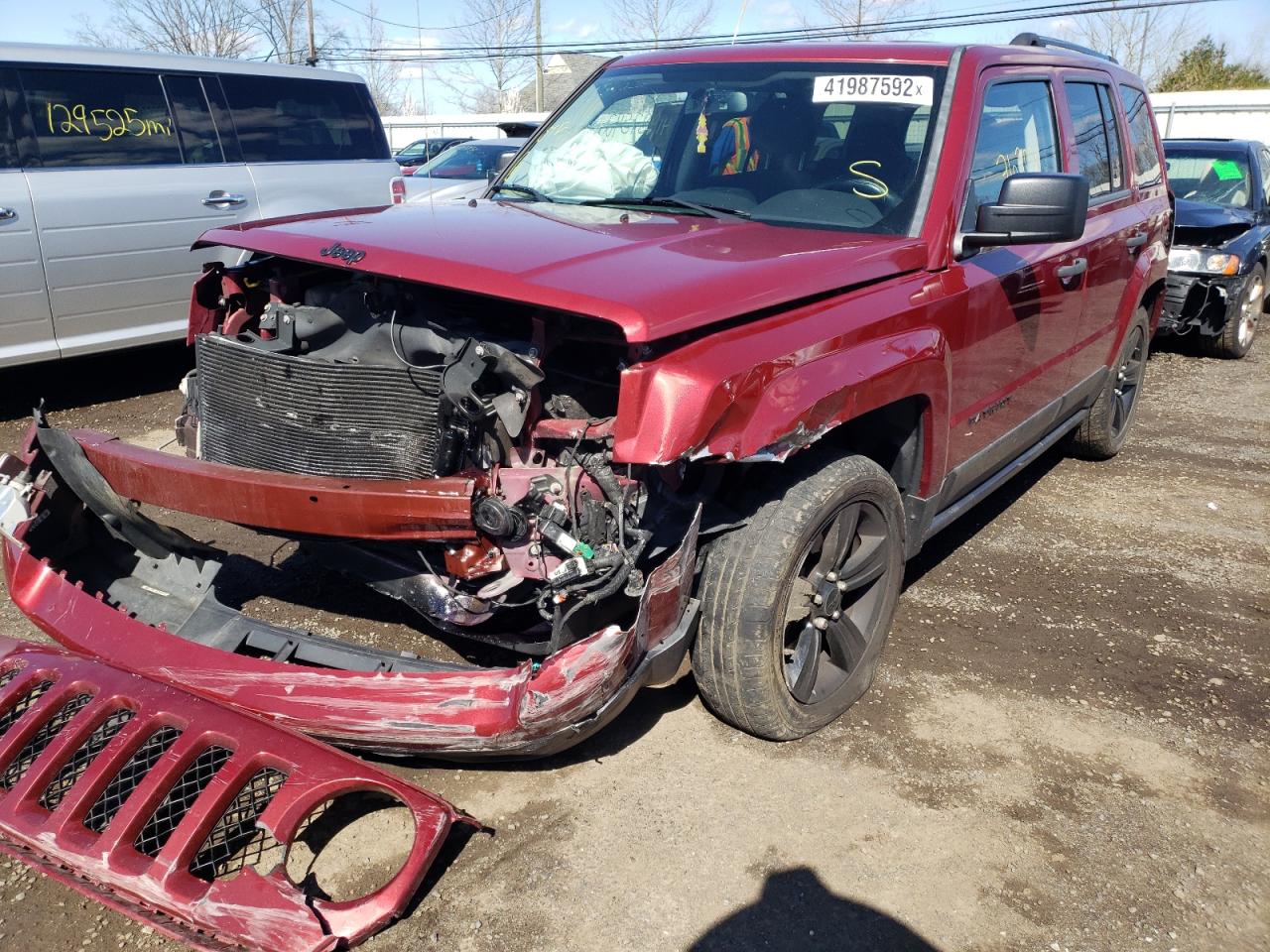 Photo 2 from auction – 2015 JEEP PATRIOT SP with VIN 1C4NJPBA5FD389768