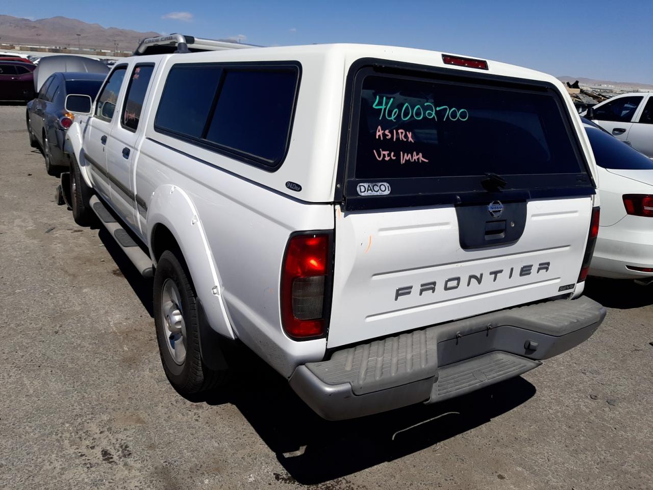 Photo 3 from auction – 2002 NISSAN FRONTIER C with VIN 1N6ED29X02C307222