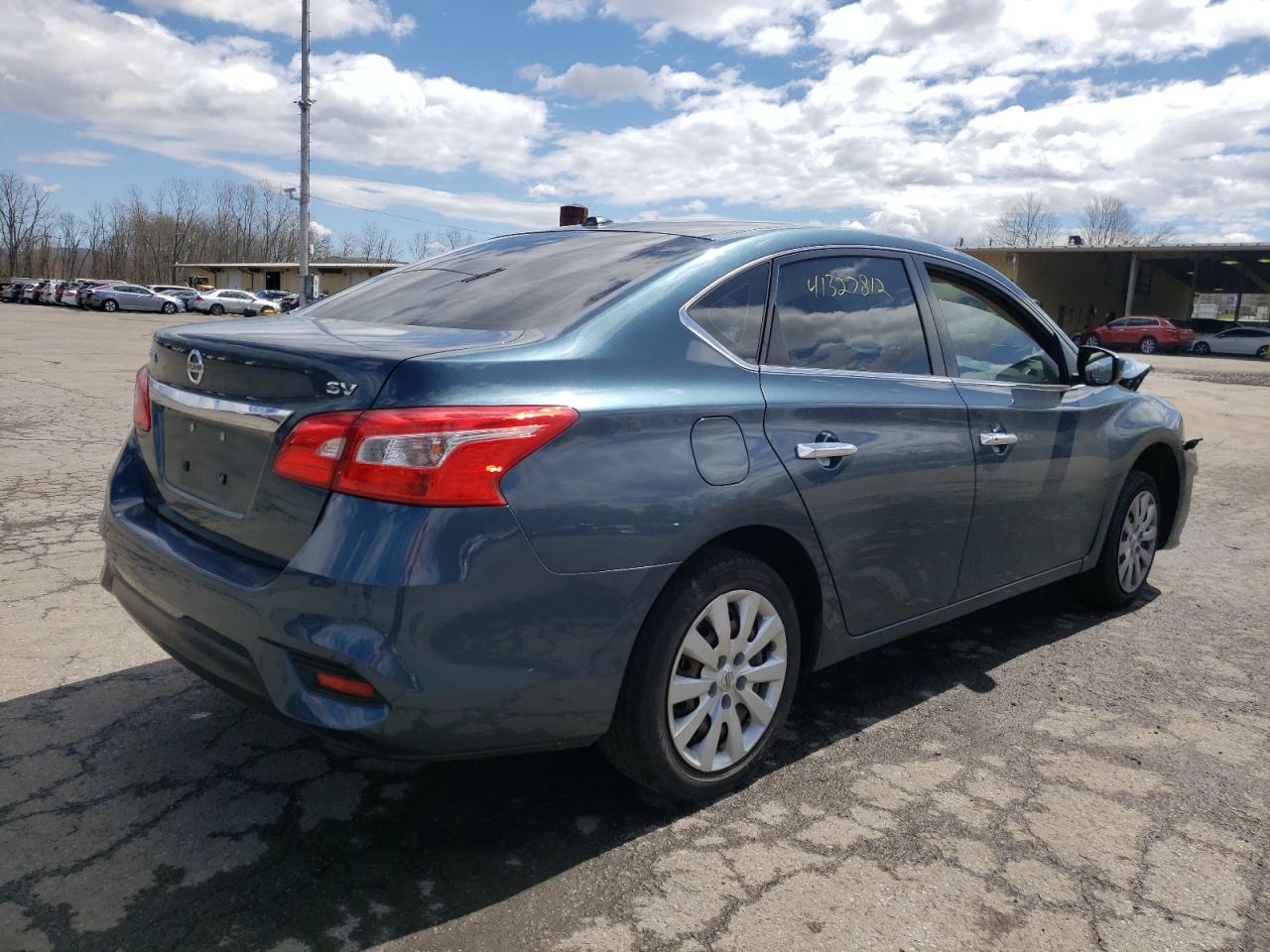 Photo 4 from auction – 2016 NISSAN SENTRA S with VIN 3N1AB7AP3GY315705