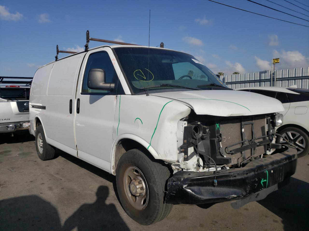 CHEVROLET EXPRESS G2 2011 with VIN 1GCWGFBA3B1116739 - Photo from auction