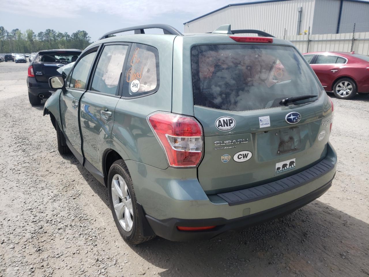 Photo 3 from auction – 2016 SUBARU FORESTER 2 with VIN JF2SJABCXGH512686