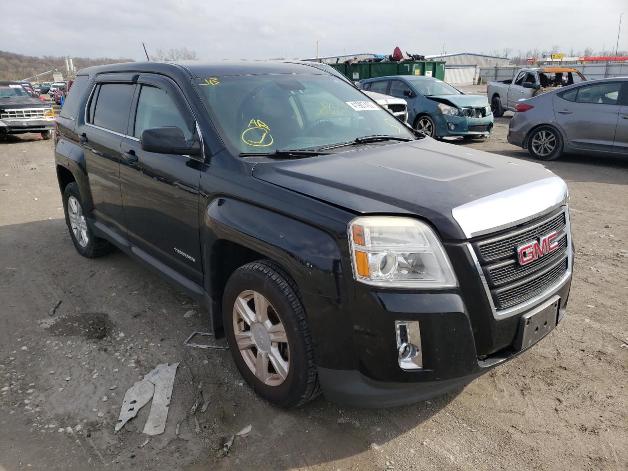 GMC TERRAIN SL 2014 with VIN 2GKALMEK9E6265001 - Photo from auction