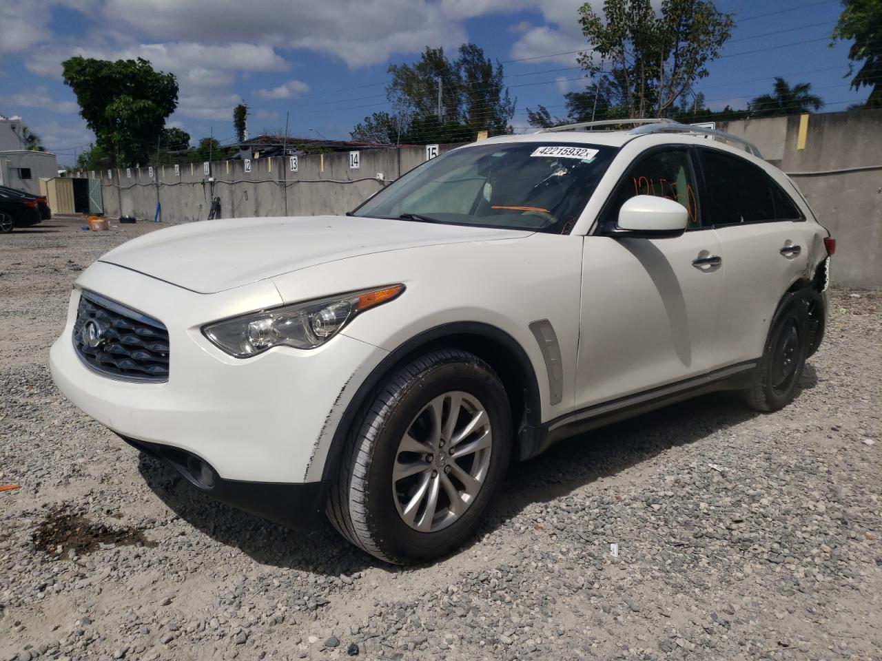 Photo 2 from auction – 2010 INFINITI FX35 with VIN JN8AS1MW1AM854853