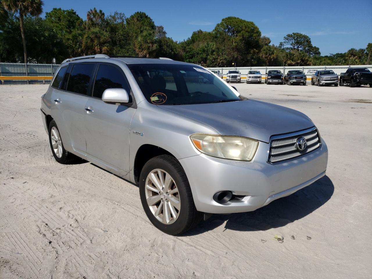 TOYOTA HIGHLANDER 2008 with VIN JTEEW41A182002905 - Photo from auction
