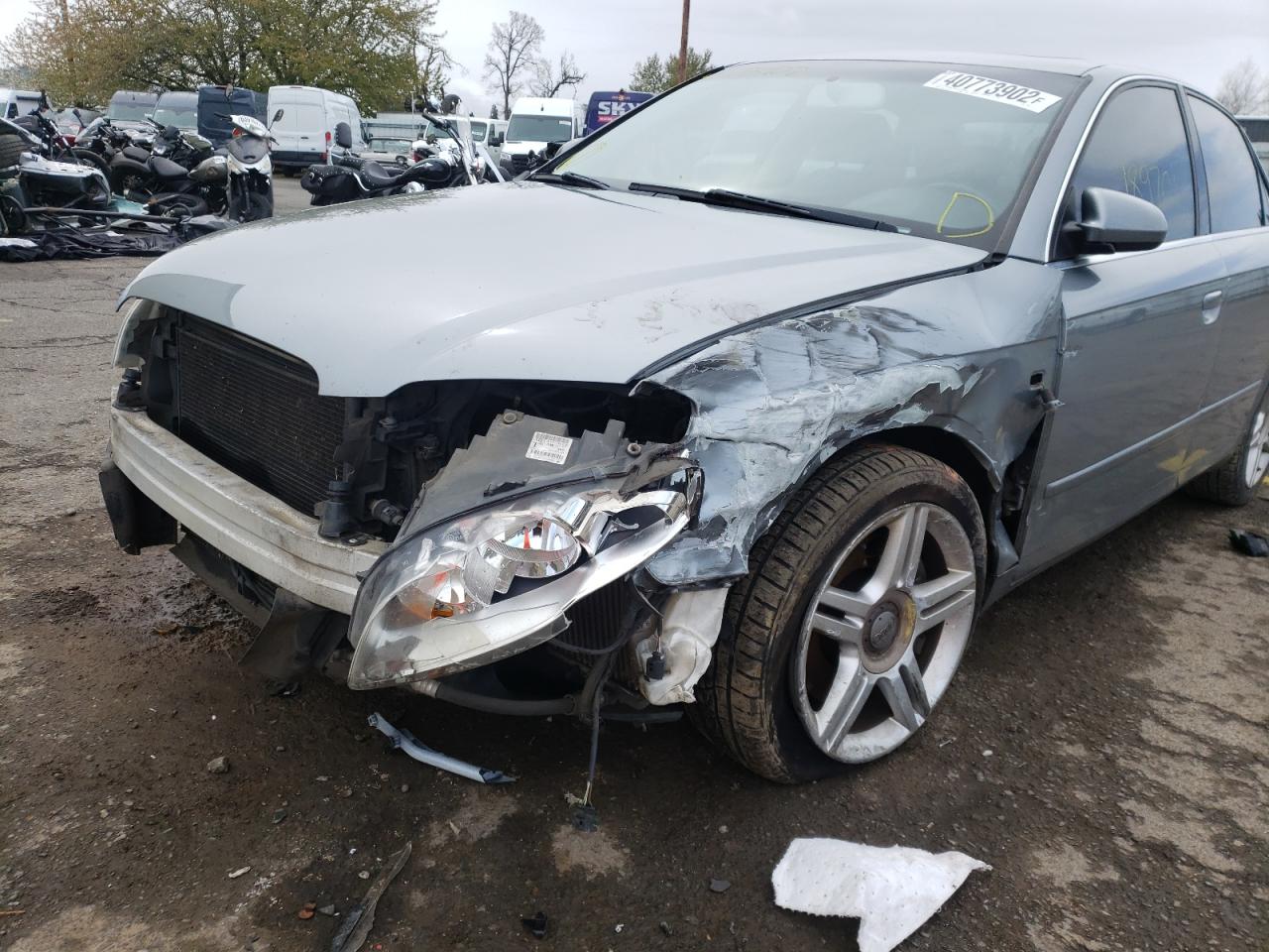 Photo 9 from auction – 2007 AUDI A4 2.0T QU with VIN WAUDF78E87A199681