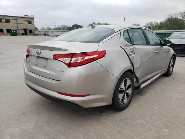 Photo 4 from auction – 2013 KIA OPTIMA HYB with VIN KNAGM4ADXD5044461