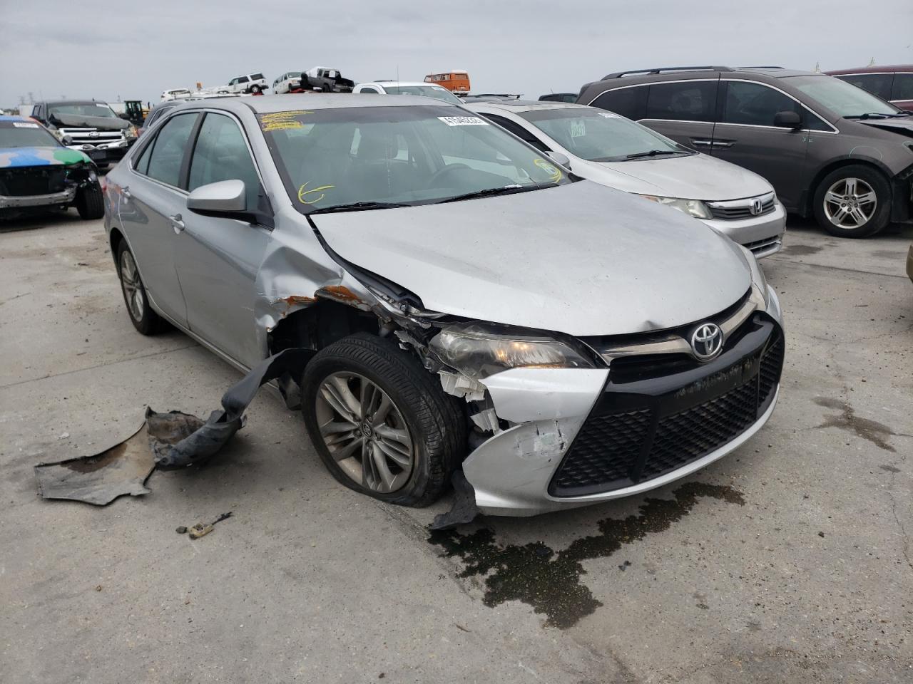 TOYOTA CAMRY LE 2016 with VIN 4T1BF1FK7GU577242 - Photo from auction