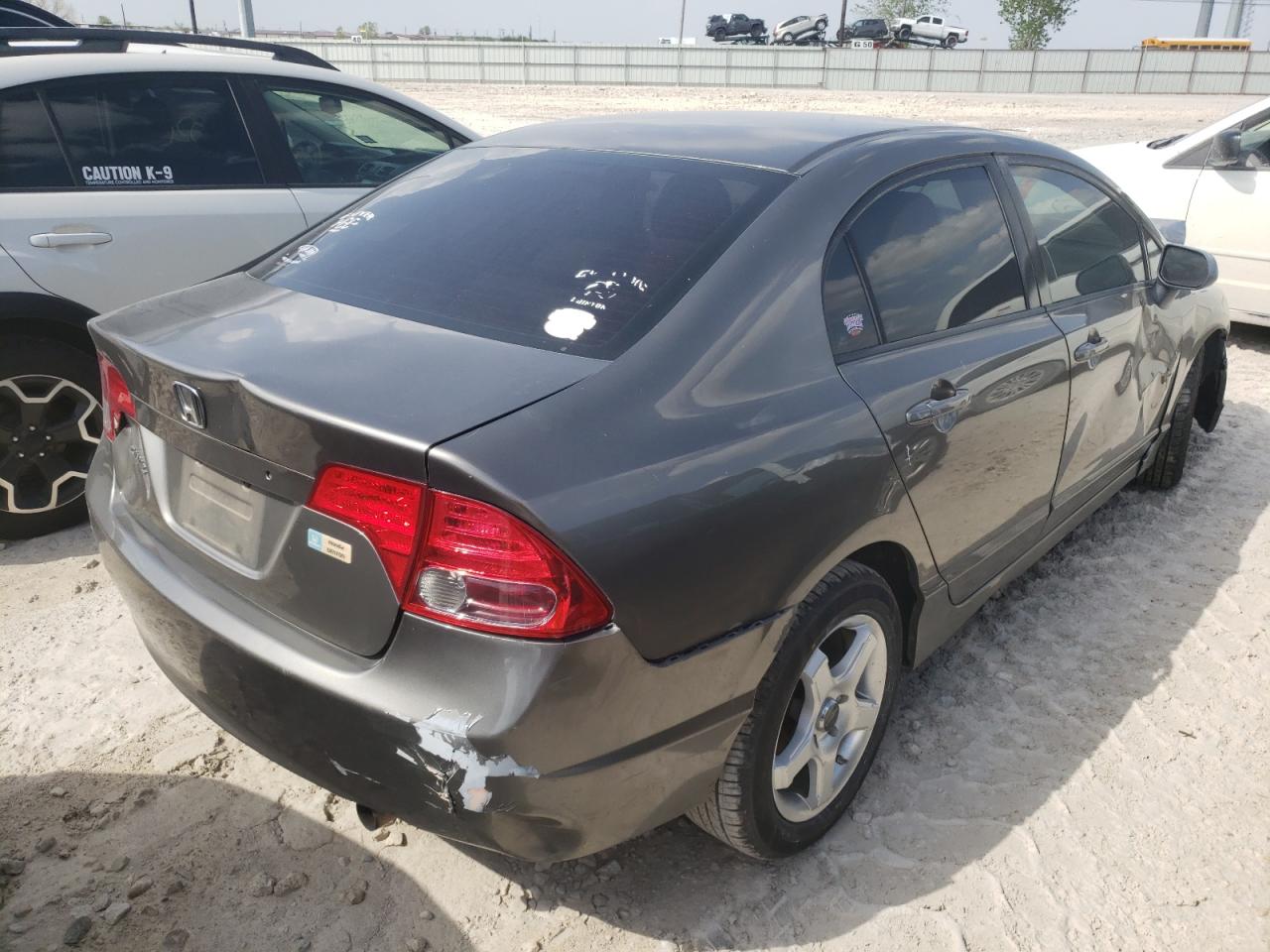 Photo 4 from auction – 2008 HONDA CIVIC LX with VIN 2HGFA16538H313388