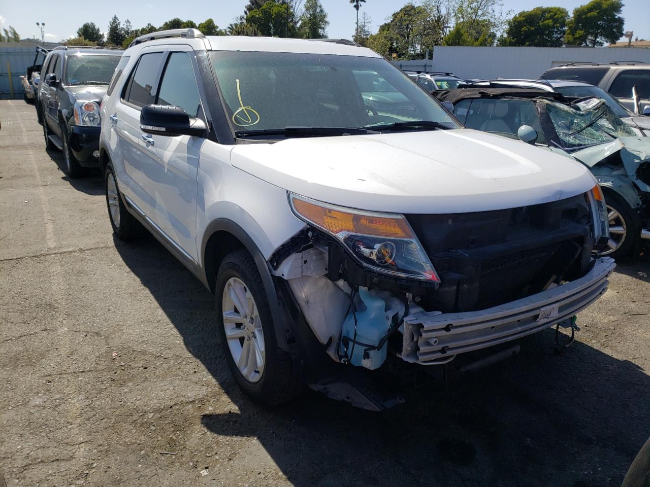 FORD EXPLORER X 2013 with VIN 1FM5K8D80DGC20102 - Photo from auction