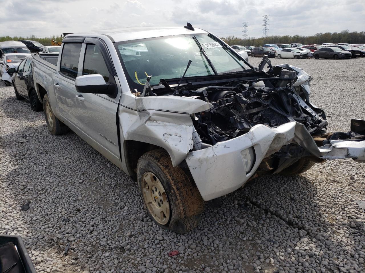 CHEVROLET SILVRK1500 2017 with VIN 3GCUKREC4HG365503 - Photo from auction