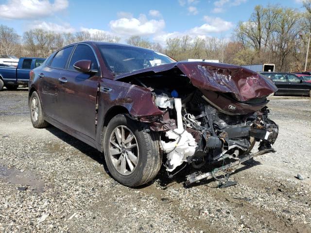 KIA OPTIMA LX 2016 with VIN 5XXGT4L35GG118086 - Photo from auction