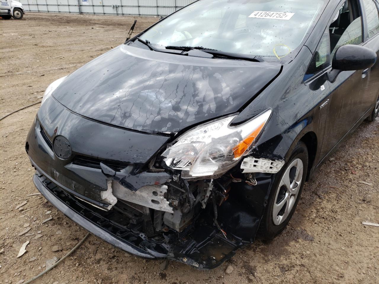 Photo 9 from auction – 2015 TOYOTA PRIUS with VIN JTDKN3DUXF1866493