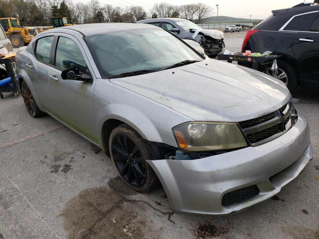 DODGE AVENGER SP 2014 with VIN 1C3CDZAB9EN154128 - Photo from auction