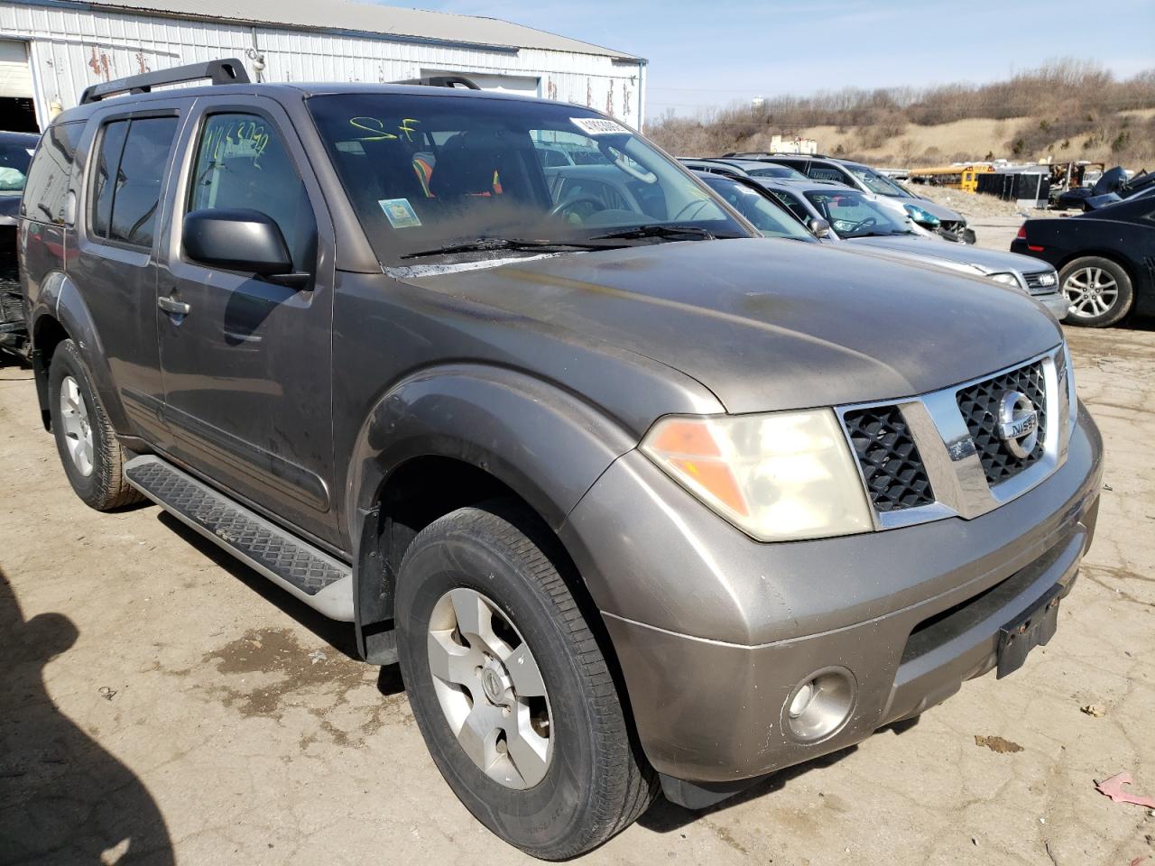 NISSAN PATHFINDER 2006 with VIN 5N1AR18U16C677214 - Photo from auction
