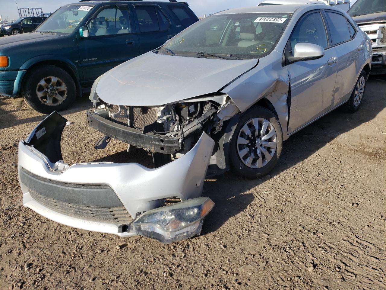 Photo 2 from auction – 2014 TOYOTA COROLLA L with VIN 2T1BURHE5EC022462