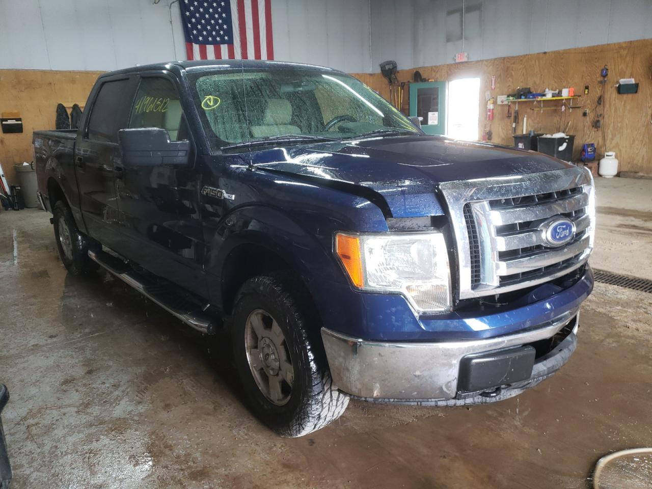 FORD F150 SUPER 2010 with VIN 1FTFW1EV4AFA11570 - Photo from auction